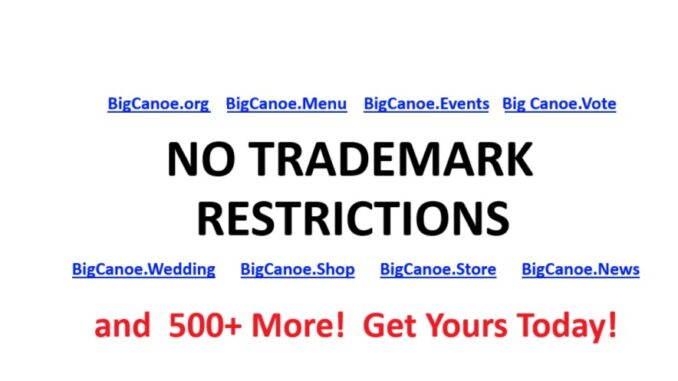 big-canoe-no-trademark-restrictions